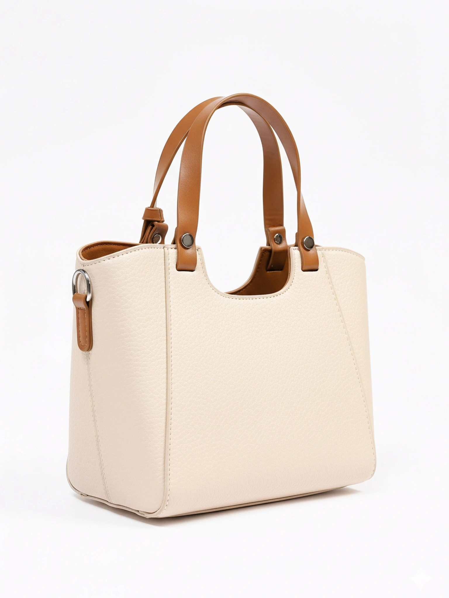 Сумка-тоут маленькая с декоративными ремешками в ассортименте